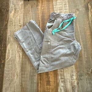 Women’s Grey FIGS Scrub Bottoms